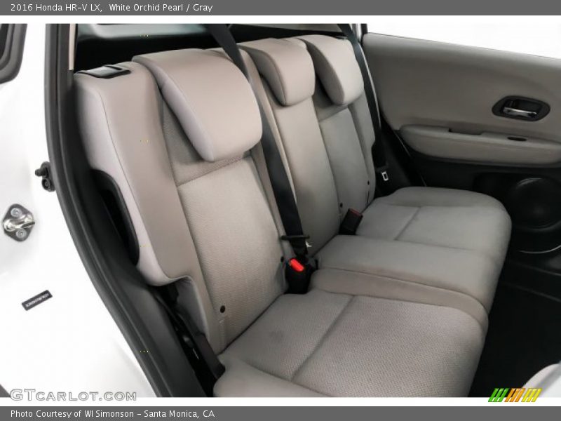 White Orchid Pearl / Gray 2016 Honda HR-V LX