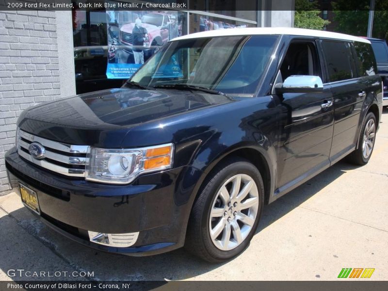 Dark Ink Blue Metallic / Charcoal Black 2009 Ford Flex Limited