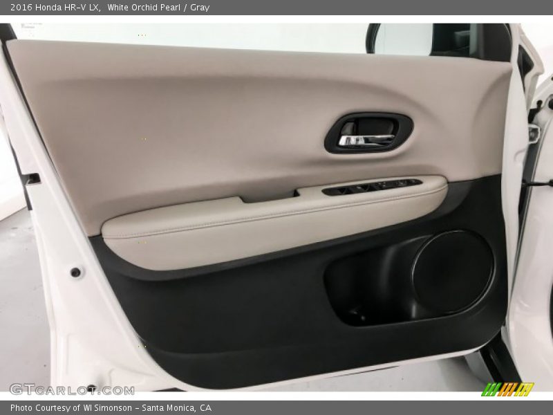 White Orchid Pearl / Gray 2016 Honda HR-V LX