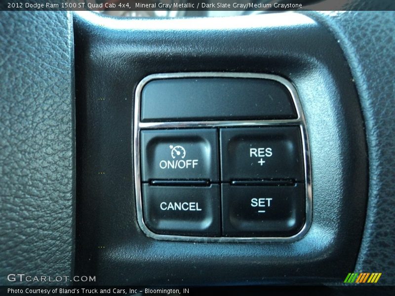 Mineral Gray Metallic / Dark Slate Gray/Medium Graystone 2012 Dodge Ram 1500 ST Quad Cab 4x4
