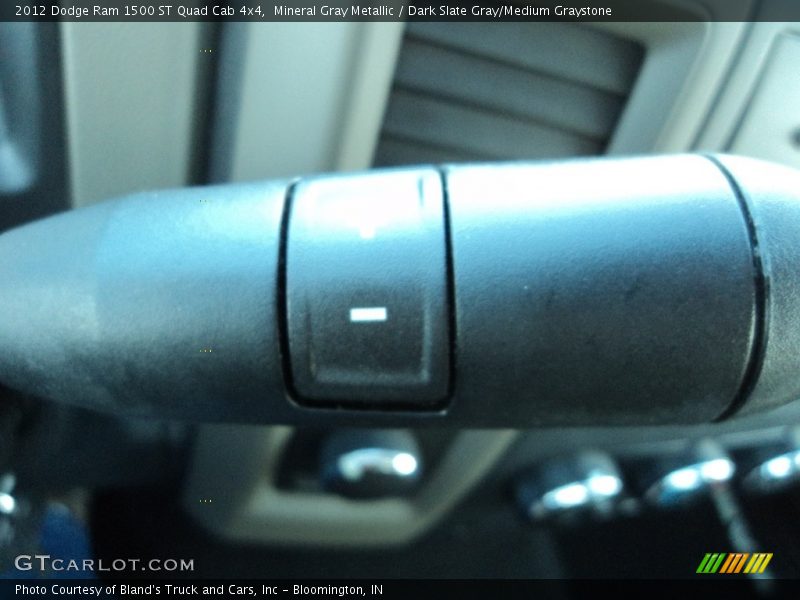 Mineral Gray Metallic / Dark Slate Gray/Medium Graystone 2012 Dodge Ram 1500 ST Quad Cab 4x4
