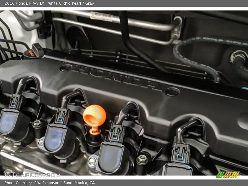White Orchid Pearl / Gray 2016 Honda HR-V LX