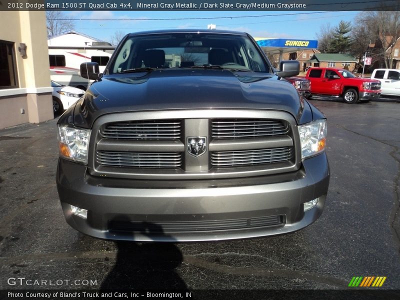 Mineral Gray Metallic / Dark Slate Gray/Medium Graystone 2012 Dodge Ram 1500 ST Quad Cab 4x4