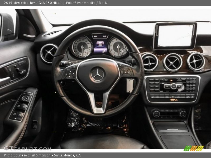 Polar Silver Metallic / Black 2015 Mercedes-Benz GLA 250 4Matic