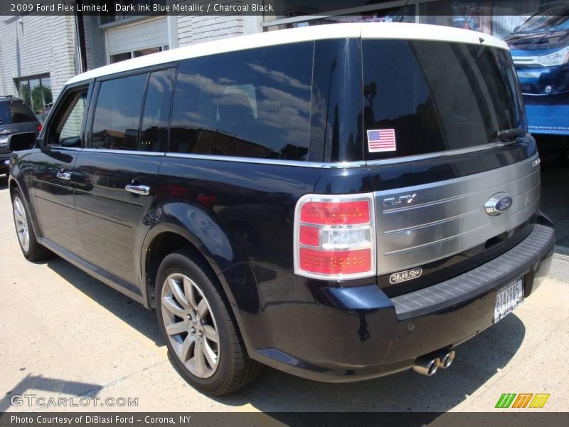 Dark Ink Blue Metallic / Charcoal Black 2009 Ford Flex Limited