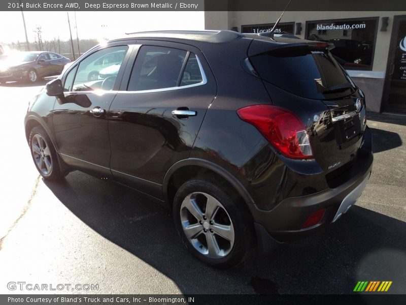 Deep Espresso Brown Metallic / Ebony 2014 Buick Encore AWD
