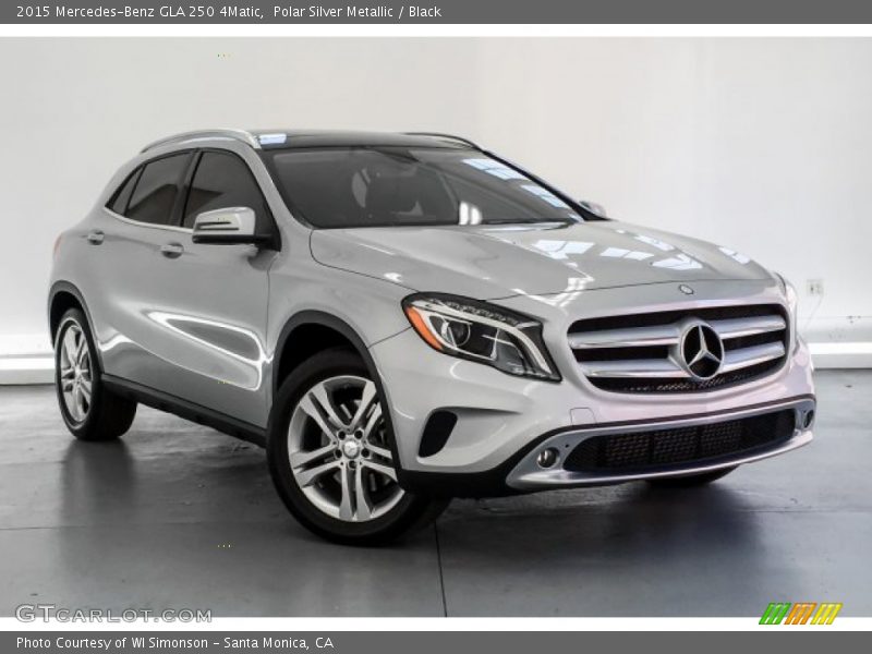 Polar Silver Metallic / Black 2015 Mercedes-Benz GLA 250 4Matic