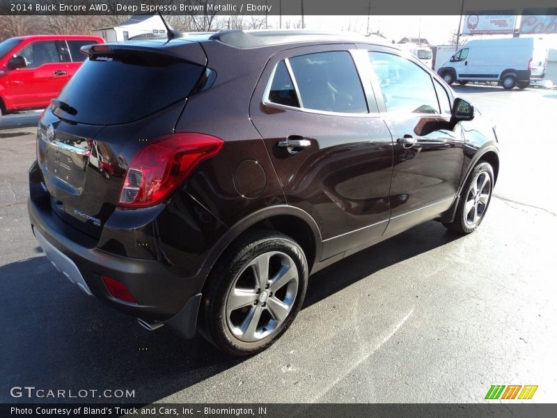 Deep Espresso Brown Metallic / Ebony 2014 Buick Encore AWD