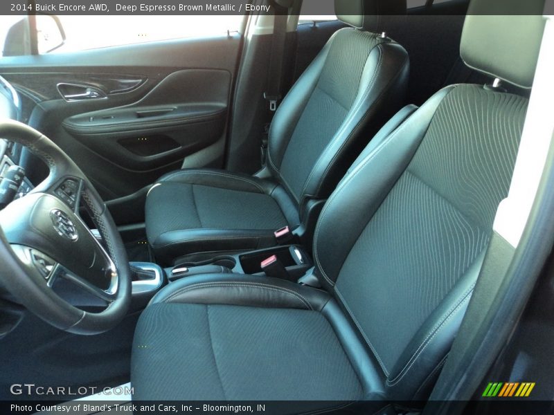 Deep Espresso Brown Metallic / Ebony 2014 Buick Encore AWD