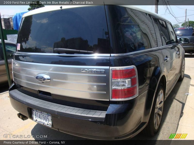 Dark Ink Blue Metallic / Charcoal Black 2009 Ford Flex Limited