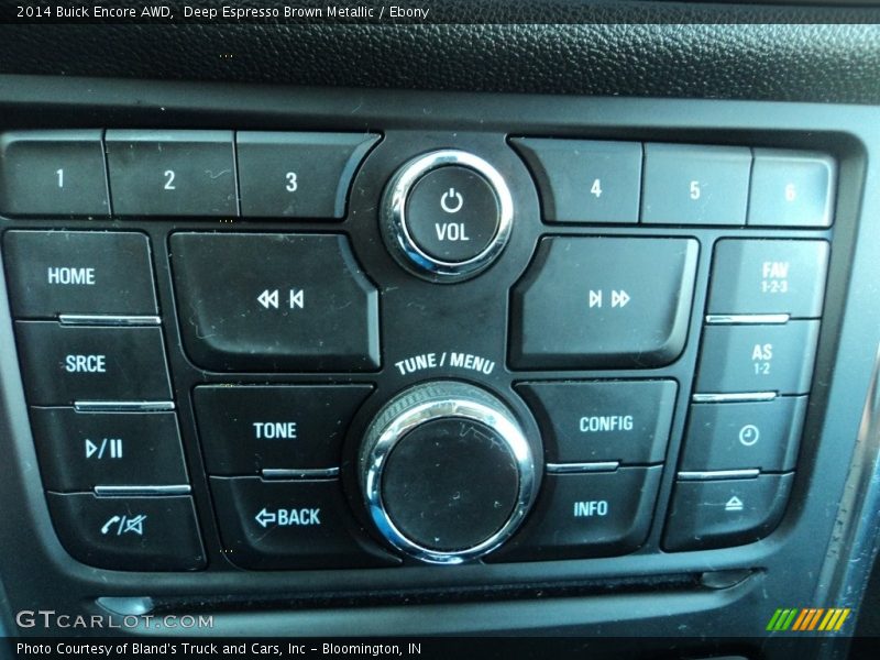 Deep Espresso Brown Metallic / Ebony 2014 Buick Encore AWD