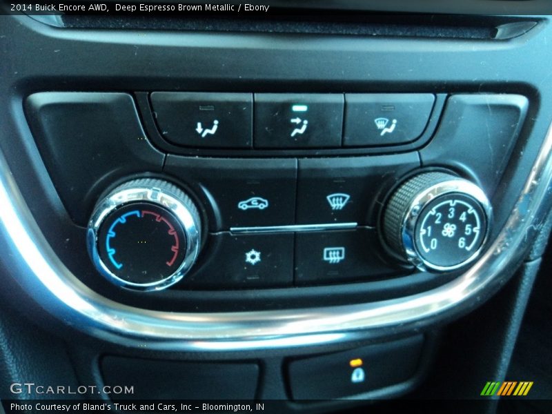 Deep Espresso Brown Metallic / Ebony 2014 Buick Encore AWD