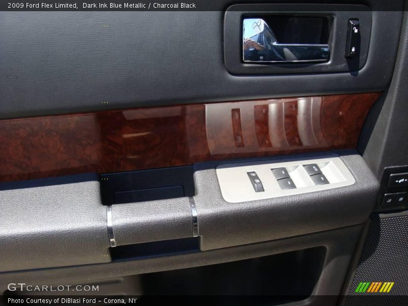 Dark Ink Blue Metallic / Charcoal Black 2009 Ford Flex Limited
