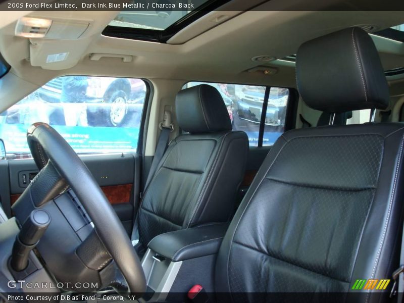 Dark Ink Blue Metallic / Charcoal Black 2009 Ford Flex Limited
