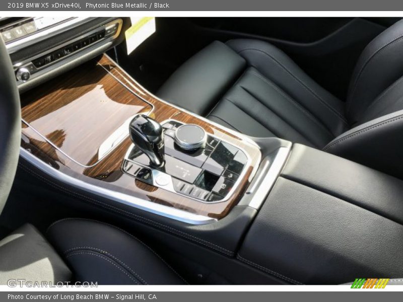 Phytonic Blue Metallic / Black 2019 BMW X5 xDrive40i
