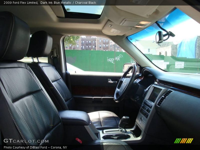 Dark Ink Blue Metallic / Charcoal Black 2009 Ford Flex Limited