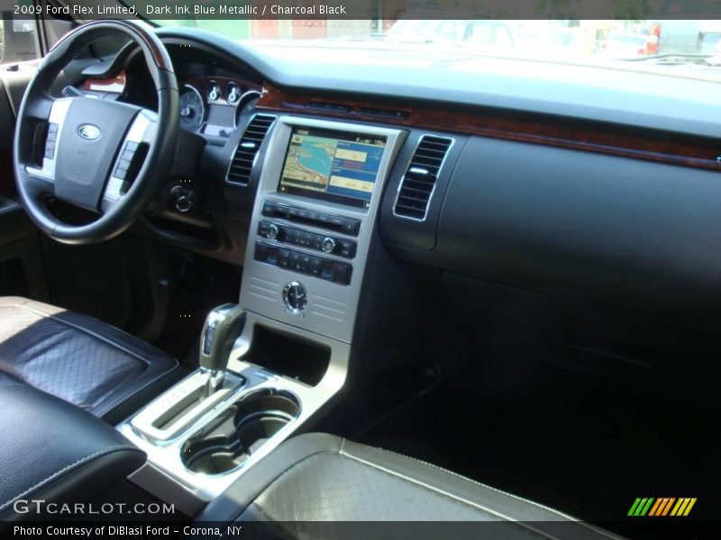 Dark Ink Blue Metallic / Charcoal Black 2009 Ford Flex Limited