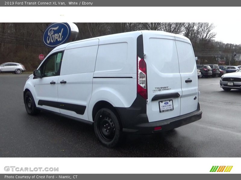 White / Ebony 2019 Ford Transit Connect XL Van