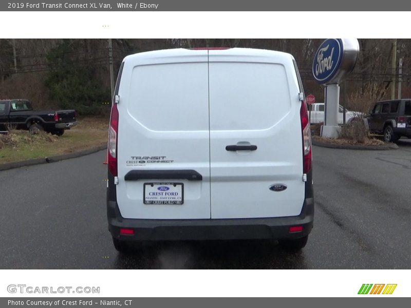 White / Ebony 2019 Ford Transit Connect XL Van