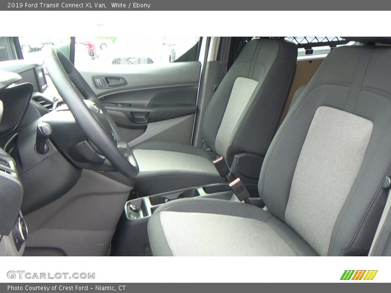 White / Ebony 2019 Ford Transit Connect XL Van
