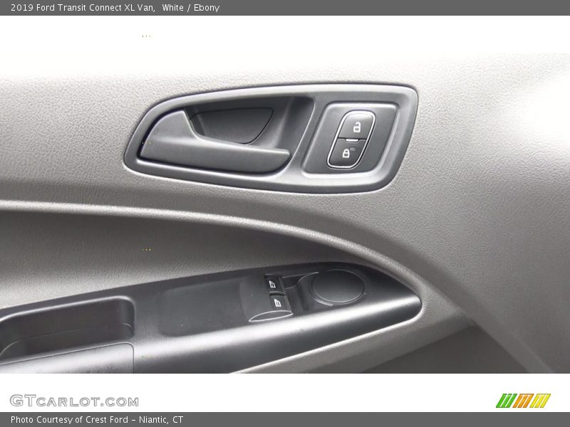 White / Ebony 2019 Ford Transit Connect XL Van