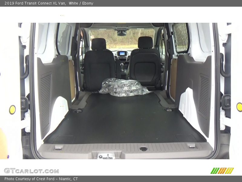 White / Ebony 2019 Ford Transit Connect XL Van