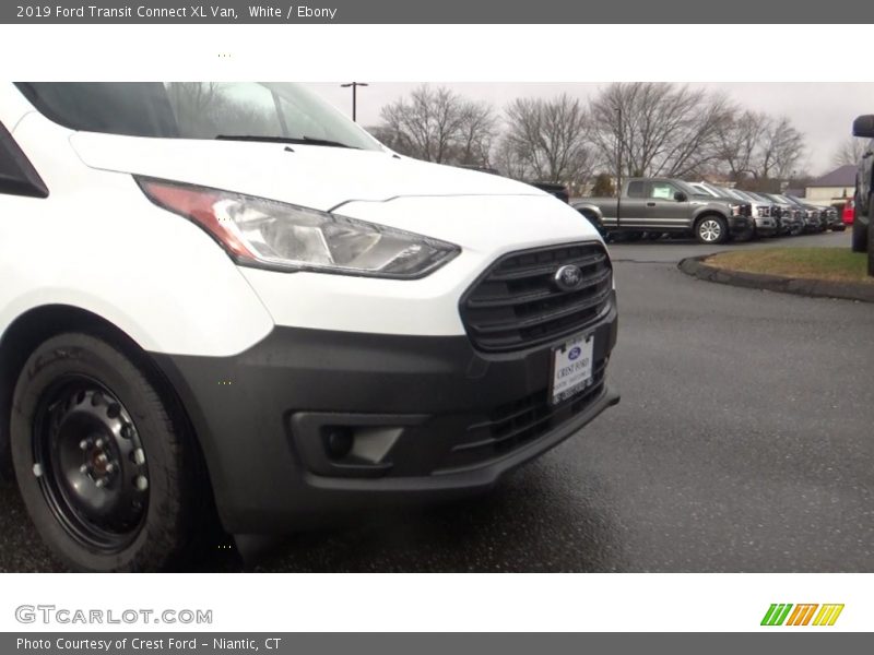 White / Ebony 2019 Ford Transit Connect XL Van