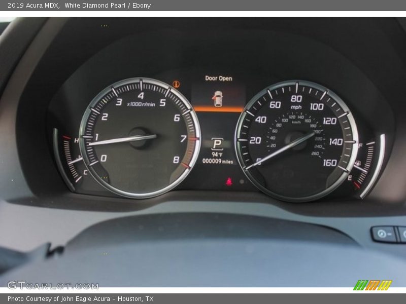 White Diamond Pearl / Ebony 2019 Acura MDX
