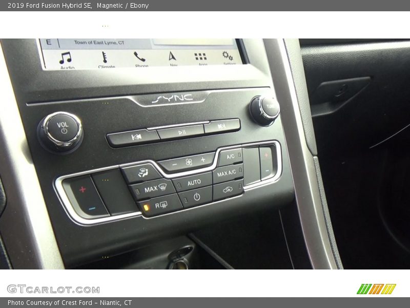 Magnetic / Ebony 2019 Ford Fusion Hybrid SE