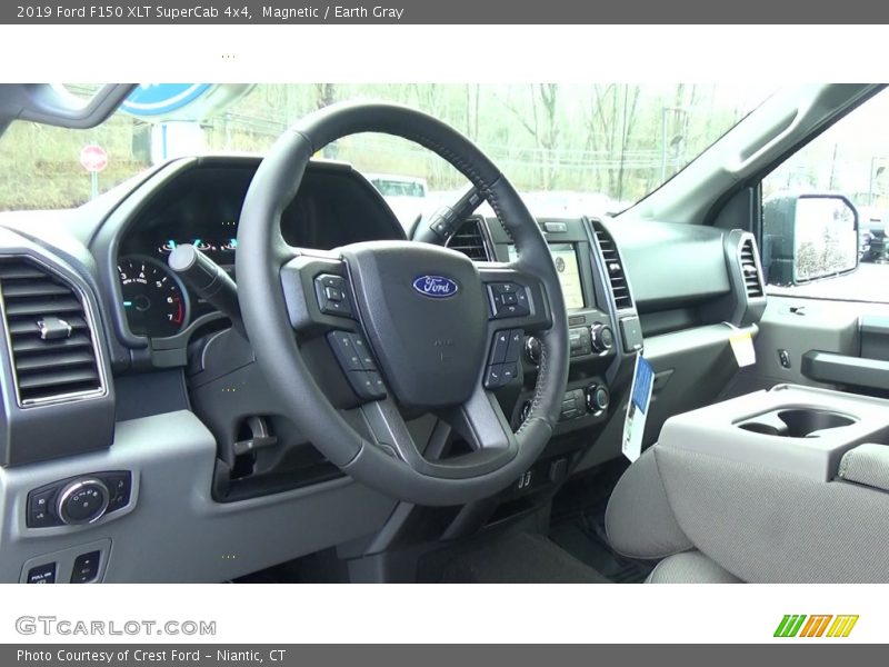 Magnetic / Earth Gray 2019 Ford F150 XLT SuperCab 4x4