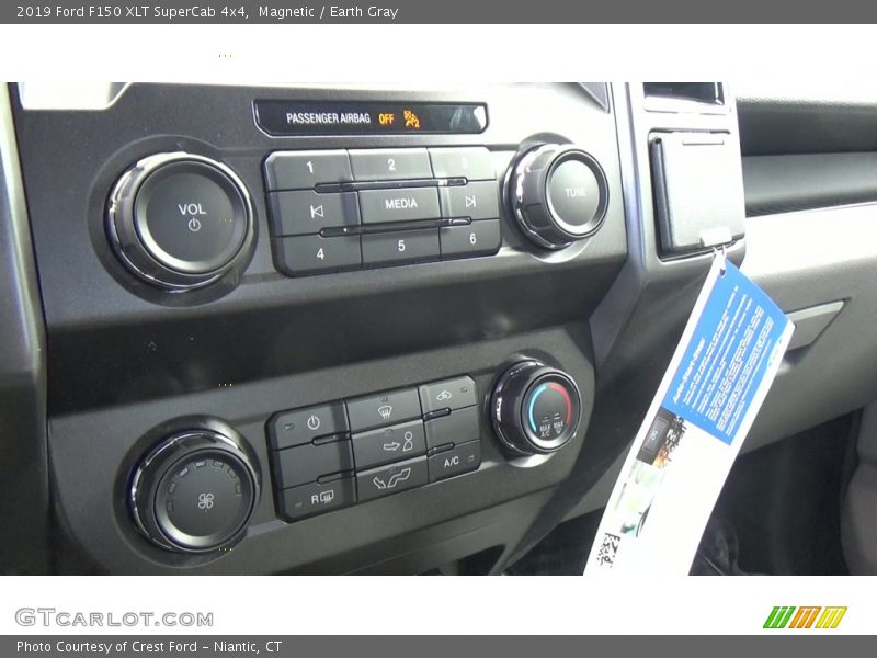 Magnetic / Earth Gray 2019 Ford F150 XLT SuperCab 4x4