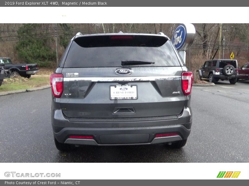 Magnetic / Medium Black 2019 Ford Explorer XLT 4WD