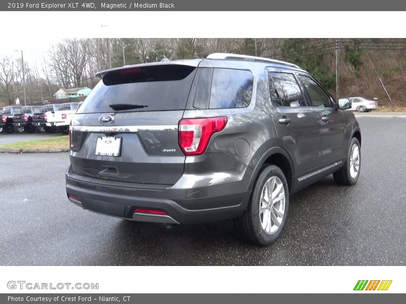 Magnetic / Medium Black 2019 Ford Explorer XLT 4WD