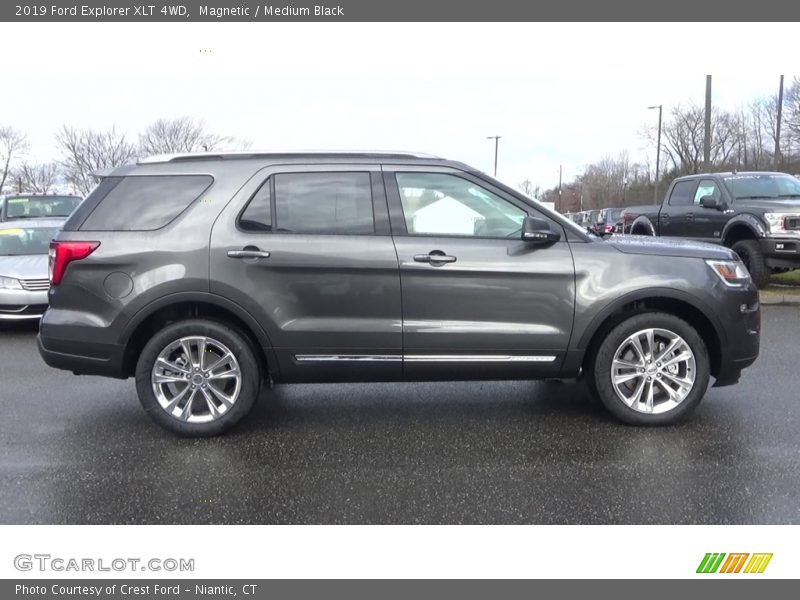 Magnetic / Medium Black 2019 Ford Explorer XLT 4WD