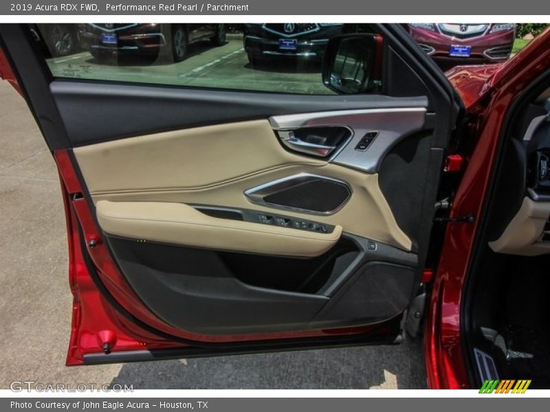 Performance Red Pearl / Parchment 2019 Acura RDX FWD