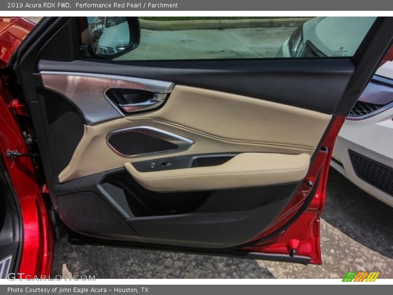 Performance Red Pearl / Parchment 2019 Acura RDX FWD