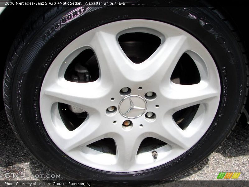 Alabaster White / Java 2006 Mercedes-Benz S 430 4Matic Sedan