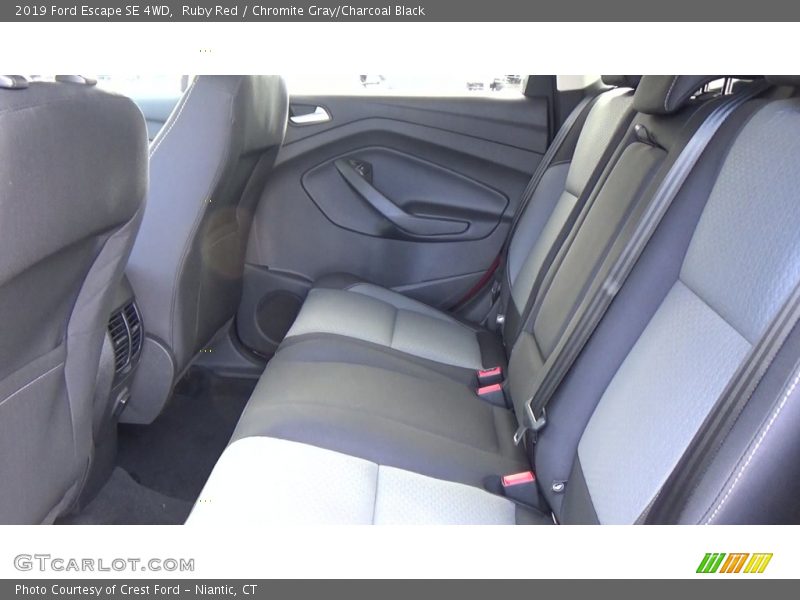 Ruby Red / Chromite Gray/Charcoal Black 2019 Ford Escape SE 4WD