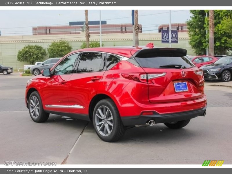 Performance Red Pearl / Parchment 2019 Acura RDX Technology