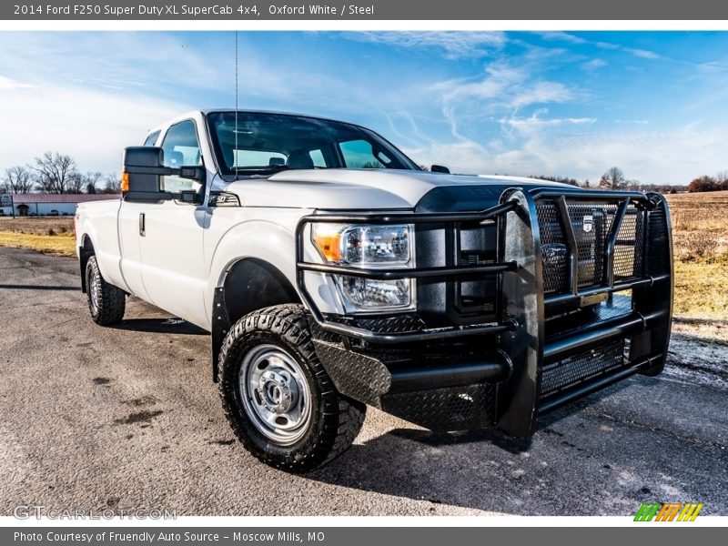 Oxford White / Steel 2014 Ford F250 Super Duty XL SuperCab 4x4