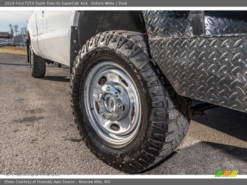 Oxford White / Steel 2014 Ford F250 Super Duty XL SuperCab 4x4