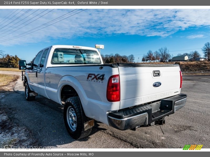 Oxford White / Steel 2014 Ford F250 Super Duty XL SuperCab 4x4
