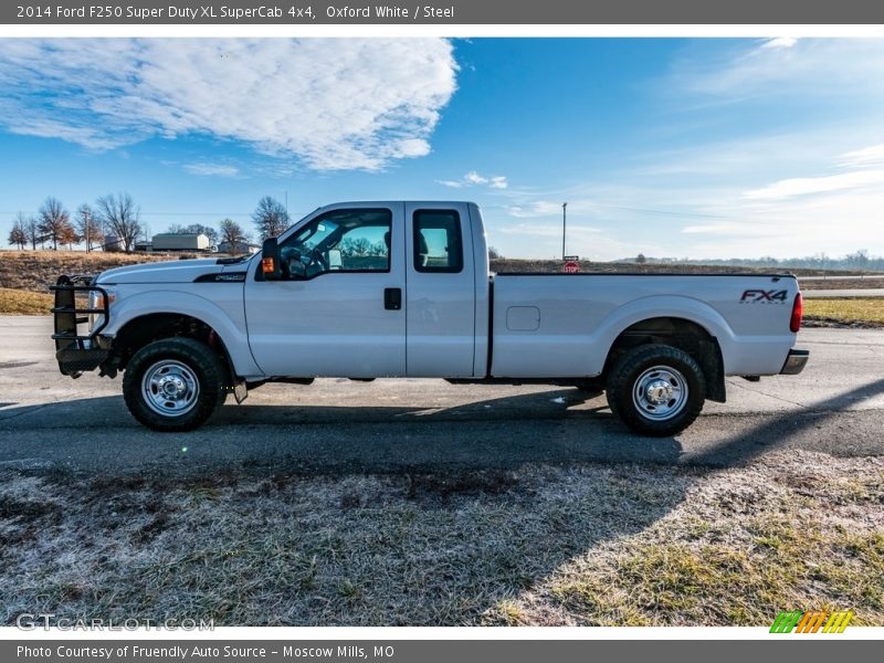 Oxford White / Steel 2014 Ford F250 Super Duty XL SuperCab 4x4