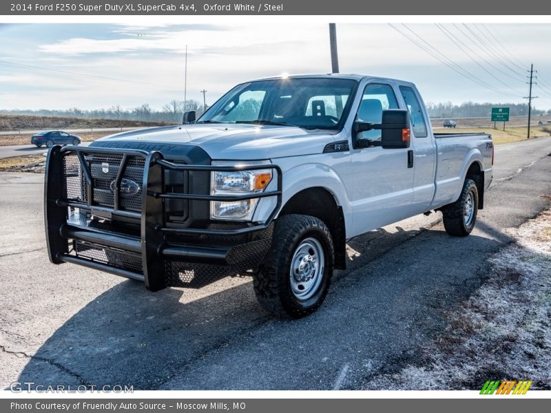 Oxford White / Steel 2014 Ford F250 Super Duty XL SuperCab 4x4