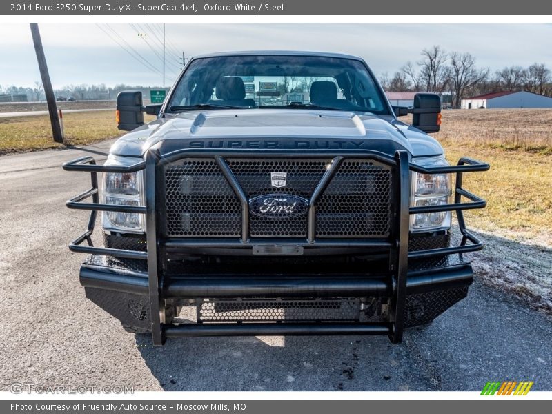 Oxford White / Steel 2014 Ford F250 Super Duty XL SuperCab 4x4