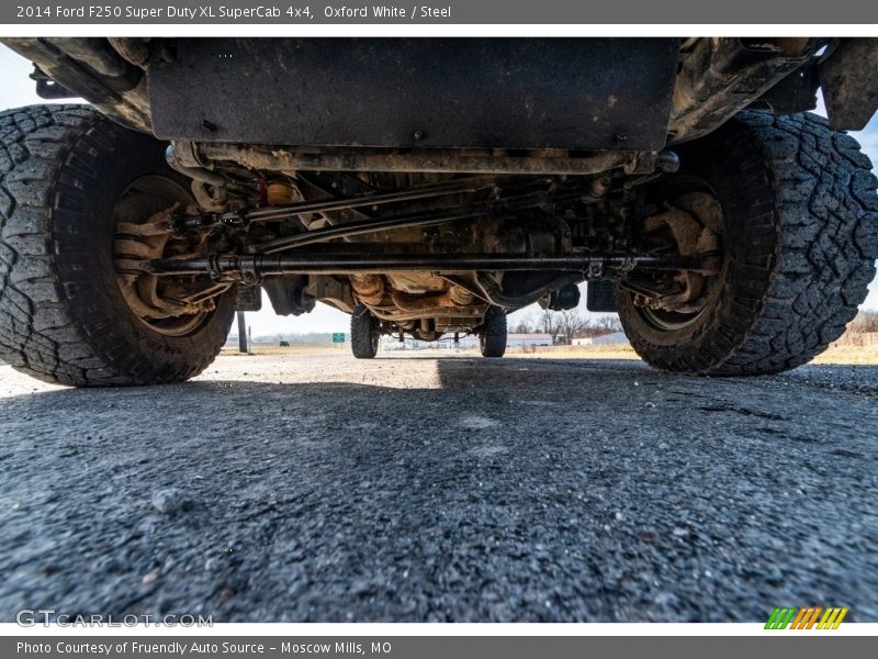 Oxford White / Steel 2014 Ford F250 Super Duty XL SuperCab 4x4