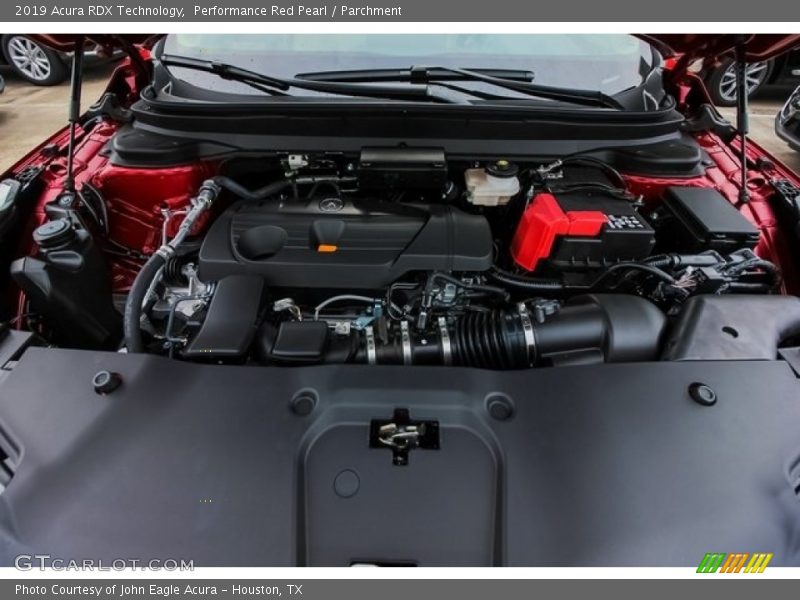 Performance Red Pearl / Parchment 2019 Acura RDX Technology