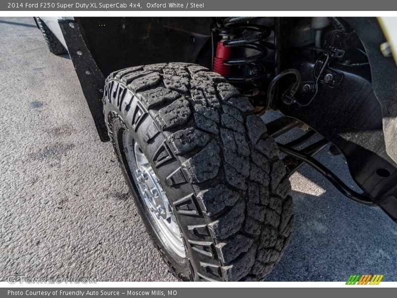 Oxford White / Steel 2014 Ford F250 Super Duty XL SuperCab 4x4