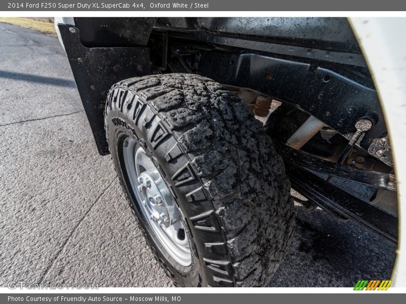 Oxford White / Steel 2014 Ford F250 Super Duty XL SuperCab 4x4