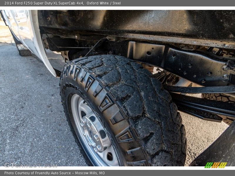 Oxford White / Steel 2014 Ford F250 Super Duty XL SuperCab 4x4